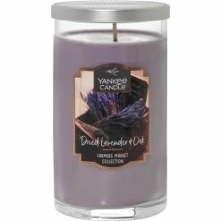 Best Pirce ???? Yankee Candle Dried Lavender And Oak Medium Perfect Pillar Candle ????