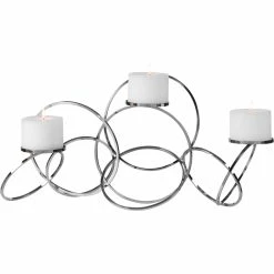 Coupon ???? Uttermost Kiernan Nickel Ring Candleholder ????