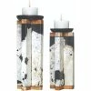 Cheap ???? Uttermost Illini Stone Candle Holders 2 Pc. Set ????