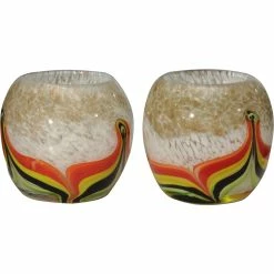 Hot Sale ???? Dale Tiffany Crown Point 2 Pc. Candle Holder ✔️