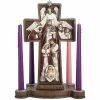 Wholesale ???? Roman Joseph's Studio Cross Advent Candle Holder 13.5 In. ????